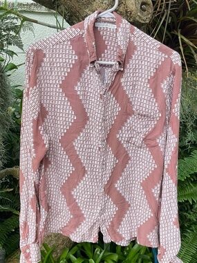Manaola Men’s/Women’s Long Sleeve Button Down Shirt XS